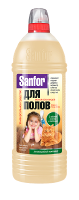 Sanfor для полов  ультра блеск забота о доме 1 л 