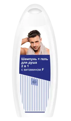 Свобода шампунь гель для душа 2 в1 с витамином 430 мл 