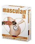 Masculan презервативы 3 Ultra №3 продлевающий с колечками пупырышками и анестетиком