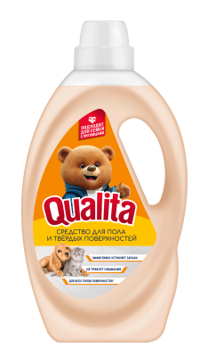 Qualita средство для мытья пола и твердых поверхностей winter citrus флакон 1000 мл 