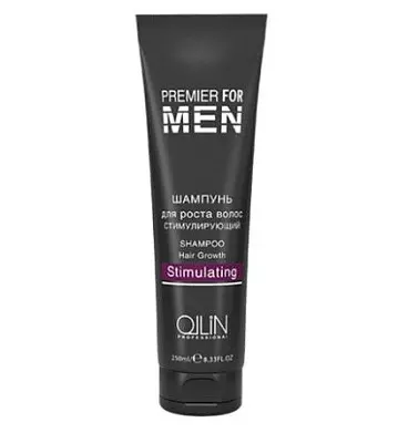 OLLIN FOR MEN шампунь для роста волос стимулирующий 250 мл