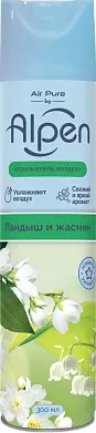 Alpen освежитель воздуха ландыш и жасмин 300 мл