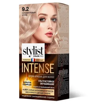 Stylist Color Pro краска для волос тон 9.2 перламутровый блонд 