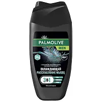 Palmolive men гель для душа охлаждающий расслабление мышц 3 в 1 для тела волос и лица 250 мл