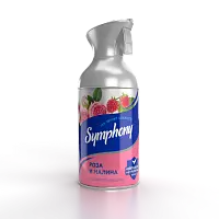 Symphony освежитель воздуха роза и малина 250 мл с триггером