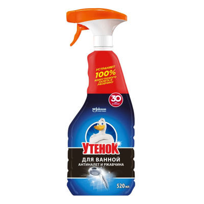 Туалетный Утенок чистящее средство для ванной антиналет и ржавчина 520 мл 