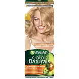 Garnier стойкая питательная крем краска для волос color naturals оттенок 9 ваниль
