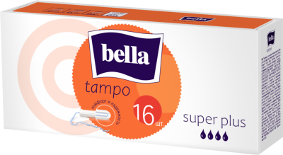 BELLA Тампоны женские гигиен. без апплик. comfort  марки 'tampo bella' Super Plus по 16шт 