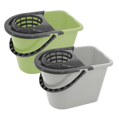 York ведро с отжимом 14 литров прямоугольное 