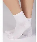 Носки женские cot IBD733004 по 100/10  bianco 3 носки хлопок