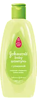 Детский шампунь JOHNSONS BABY для волос с ромашкой 300 мл