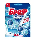 сила актив океанский бриз чистящий блок для туалета 50 г