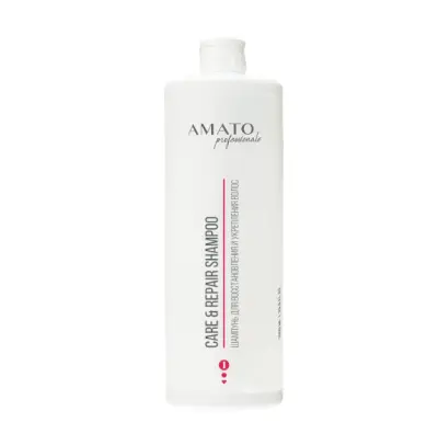 Amato Professionale шампунь для восстановления и укрепления волос care&repair shampoo 1000 мл 