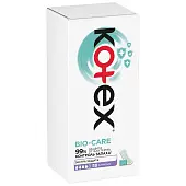 Kotex bio care ежедневные прокладки длинные 18 шт