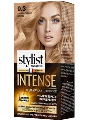 Stylist Color Pro краска для волос тон 9.3 карамельный блонд