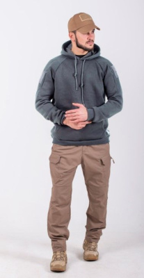 Black Rams Uniform Худи  HBR-001 Серый XXL 