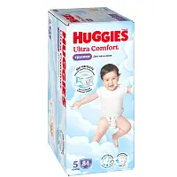 Huggies ultra comfort 5 12-17 кг трусики подгузники 84 шт для мальчиков