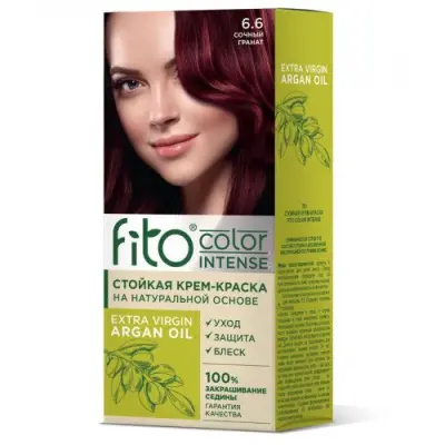 Fito color краска для волос тон 6.6 сочный гранат 