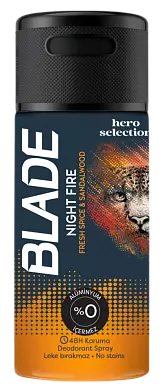 Blade дезодорант спрей для мужчин ночное пламя 90 мл