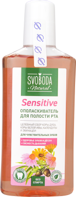 Svoboda ополаскиватель для полости рта sensitive 300 мл 
