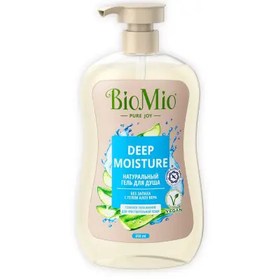 BioMio Bio body алоэ вера гель для душа 650 мл экспортный варант 