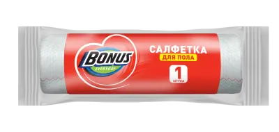 BONUS салфетка для пола 1 шт 