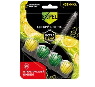 Expel средство чистящее для унитаза свежий цитрус 
