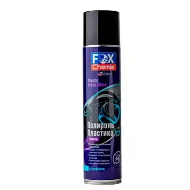 Fox Chemie полироль пластика глянец с ароматом парфюма 400 мл