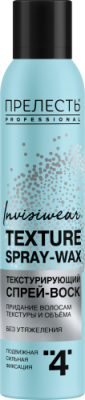 Прелесть Professional cпрей воск невесомый Invisiwear 200 мл 