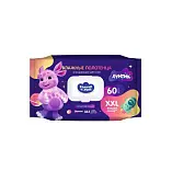 Солнце и Луна влажные полотенца для детей 0+ лунтик big pack с крышкой 60 шт