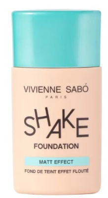 Vivienne Sabo тональный крем матирующий shakefoundation matt  тон 01 