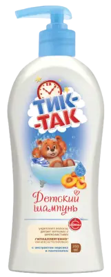 Тик-Так детский шампунь с экстрактом персика 350 мл 