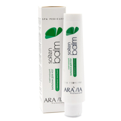 Aravia Professional Смягчающий бальзам для ног с эфирными маслами Soft Balm 100 мл 