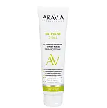 Aravia Laboratories крем для умывания скраб маска с кислотами 3 1 100 мл