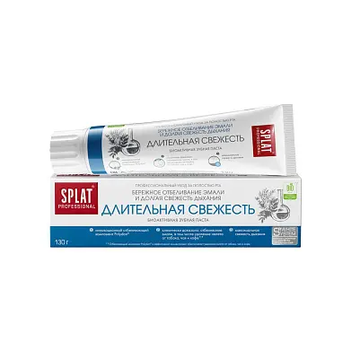 Splat professional зубная паста длительная свежесть 130 гр