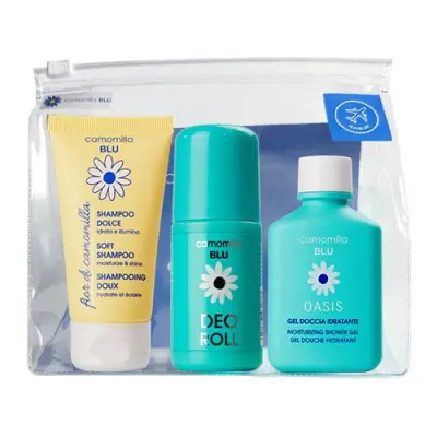 набор для чувствительной кожи шампунь гель для душа дезодорант 