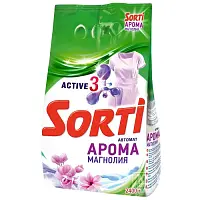 Sorti стиральный порошок арома магнолия автомат 2400 г