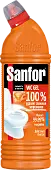 Sanfor wc gel средство для чистки и дезинфекции super power 750 мл
