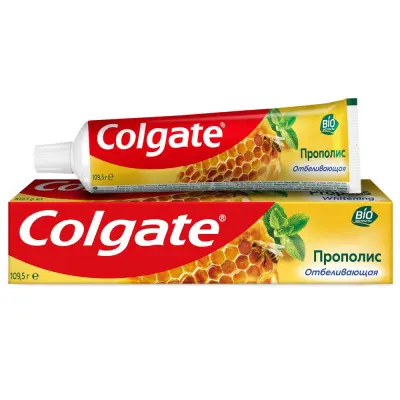Colgate зубная паста прополис отбеливающая для здоровья десен 75 мл 
