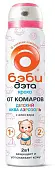 ДЭТА-АКВА БЭБИ КРОХА -спрей 2в1 с 1 года от комаров, мокрецов и москитов 75мл