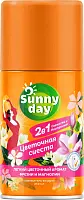 Sunny Day автоматический освежитель воздуха цветочная сиеста 250 см3 сменный баллон