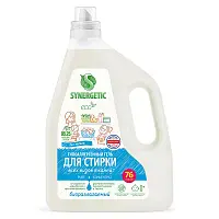 Synergetic Pure гель для стирки всех видов тканей 2,28 л 76 стирок
