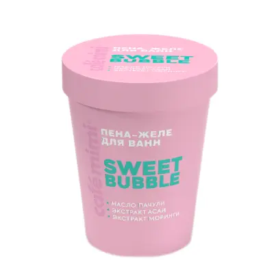 Cafe Mimi COLOURS пена желе для ванн sweet 200 мл 