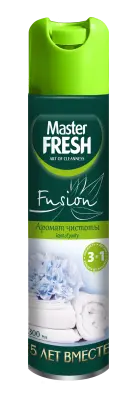 Master FRESH освежитель воздуха аромат чистоты 300 мл 