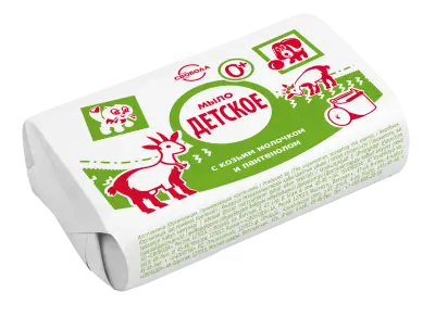 Свобода мыло детское с козьим молочком и пантенолом 0+ 100 г 