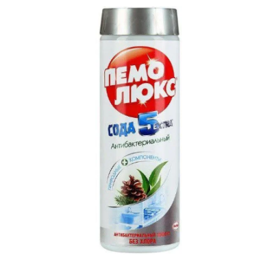 Пемолюкс чистящий порошок сода 5 экстра антибакт 480 г 