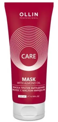 OLLIN CARE маска против выпадения волос с маслом миндаля 200 мл 