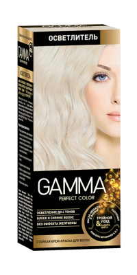 Gamma Perfect Hair крем краска для волос осветлитель 