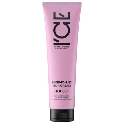 ICE Professional home thermo active smoothing hair cream термо активный разглаживающий крем для волос 150 мл 