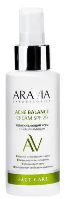 ARAVIA Laboratories успокаивающий крем с ниацинамидом 20 100 мл 